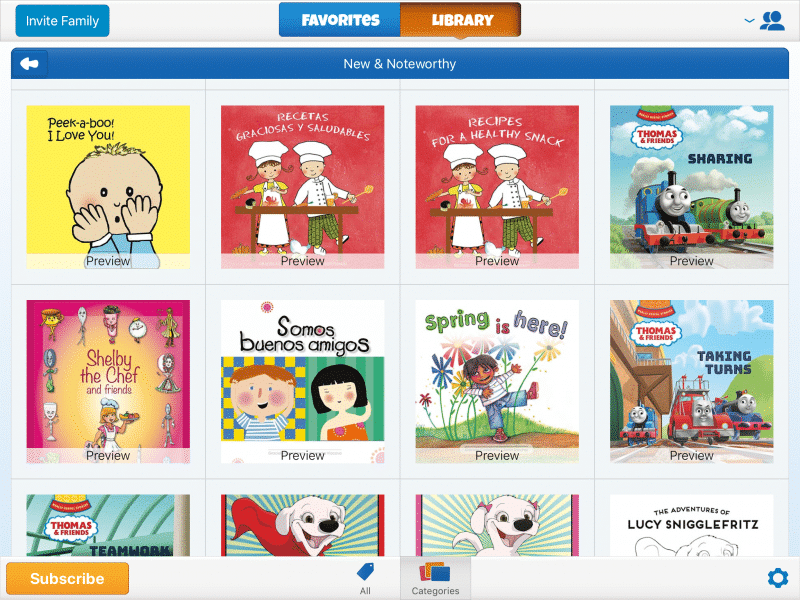 Languages4kidz books on Caribu app